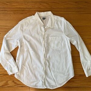 Classic White Women’s Button Down Shirt
